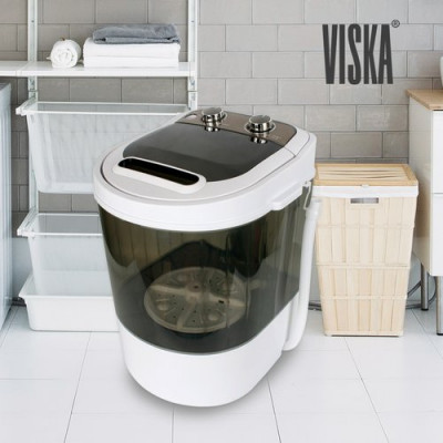 [비스카] 미니 세탁기 MR-H100WM
